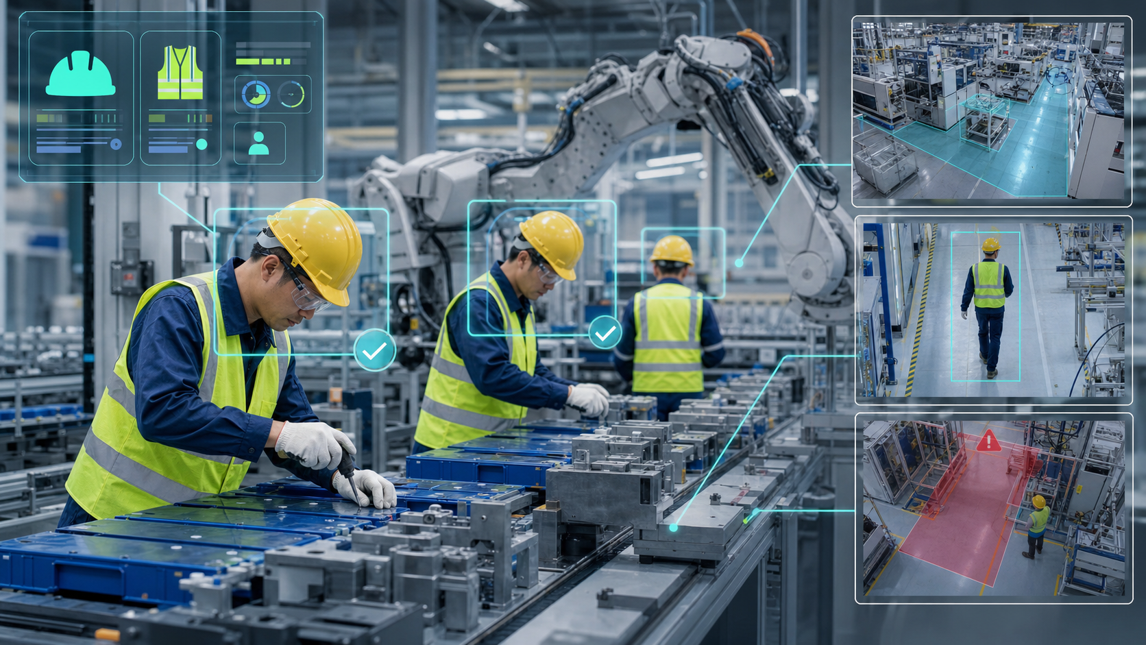 Manufacturing & Industrial Plants Camsense AI industry visual