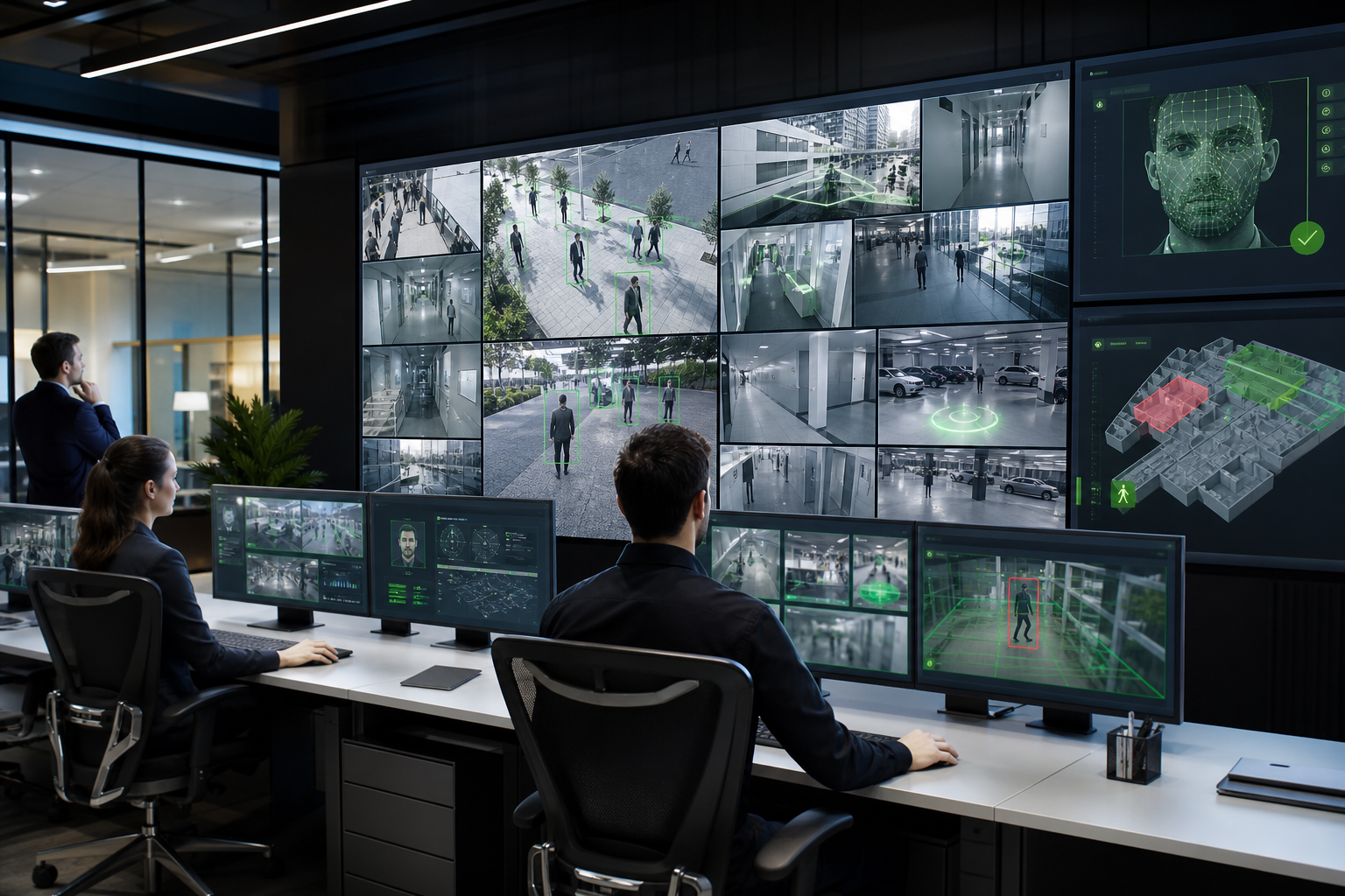 Security Cactus Command Center AI surveillance