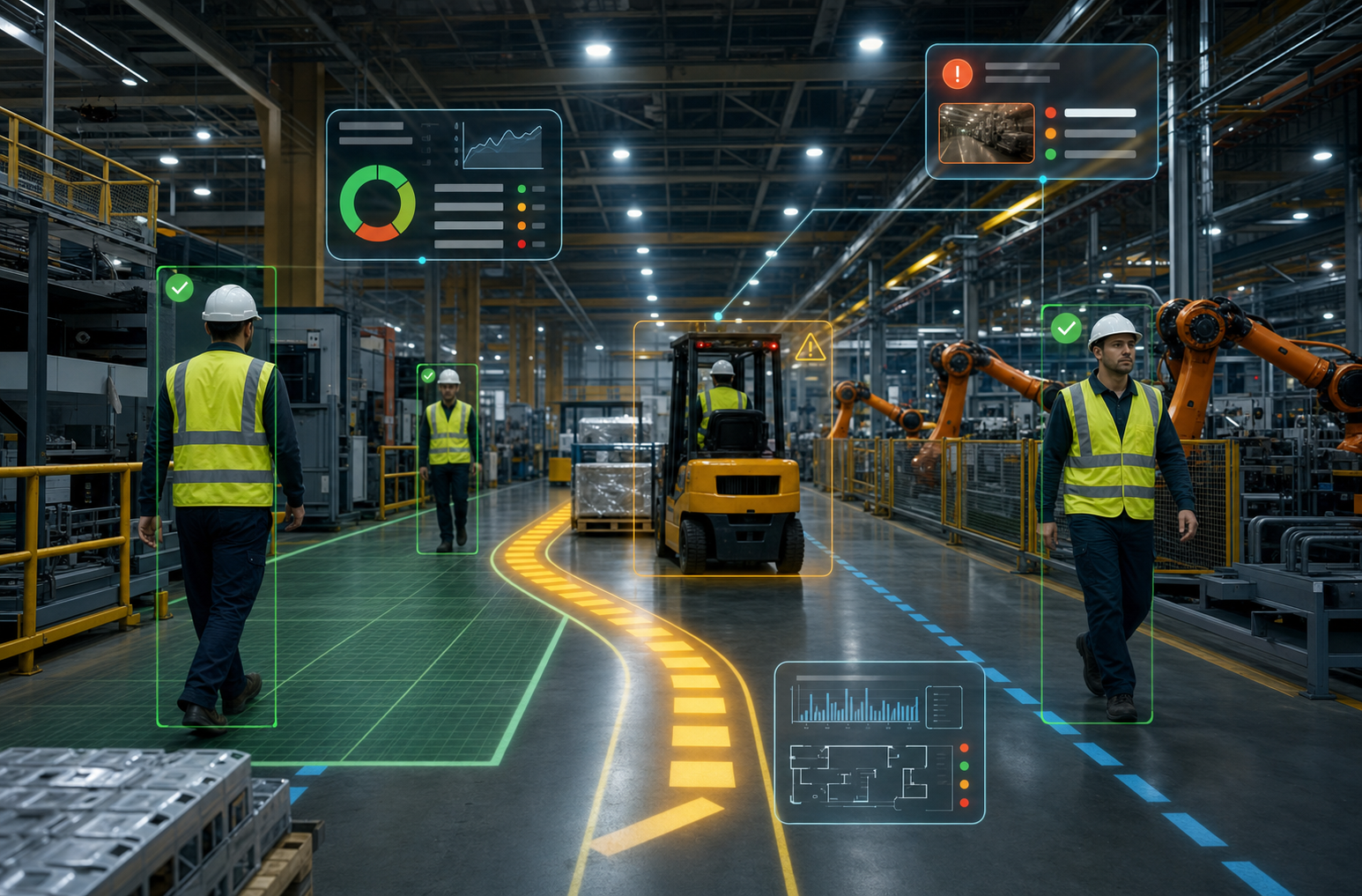 Camsense AI video analytics for safety and security